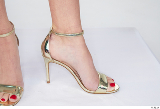 Malin foot glam style golden high heels sandals shoes 0009.jpg